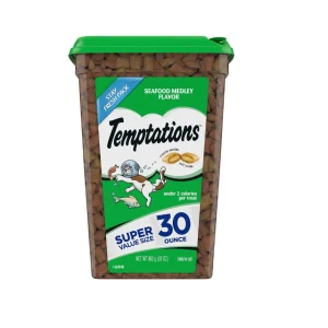 Tempations premios para gato sabor popurrí de mariscos 860g