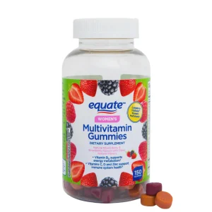 Equate Suplemento dietético de gomitas multivitamínicas para mujeres, 150 unidades