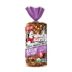 Dave's Killer Bread Raisin' the Roof pan orgánico 510gr