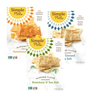 Simple Mills galletas de harina de almendras (variedad) 120gr