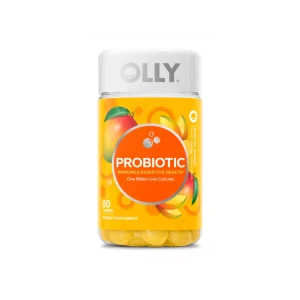 OLLY Probióticos para apoyo inmunológico y digestivo 80 gomitas