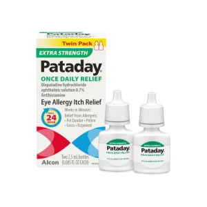 Pataday Alivio Diario Extra Fuerte Gotas oftálmicas 2.5 ml x2