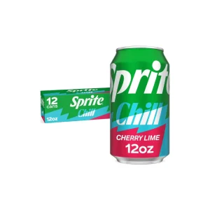 Sprite Chill Lima Cereza 355 ml Pack 12