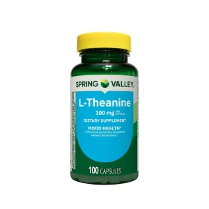 L-Teanina Spring Valley 100 mg 100 Cápsulas Relajación Natural
