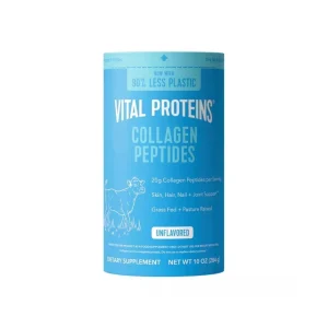 Vital Proteins Suplemento de péptidos de colágeno en polvo, sin sabor, 284gr