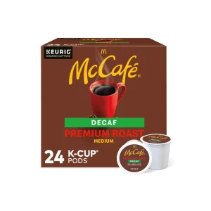 McCafe Decaf Premium Roast cápsulas Keurig K-Cup, 24 unidades
