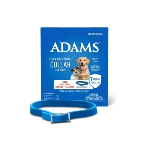 Adams Collar de control de pulgas y garrapatas para perros y cachorros, 1 paquete
