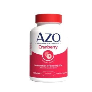 AZO Suplemento para la salud del tracto urinario, 100 cápsulas