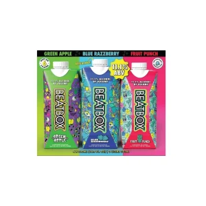 Bebidas BeatBox Beverages Party Punch 3 pack de 500 ml