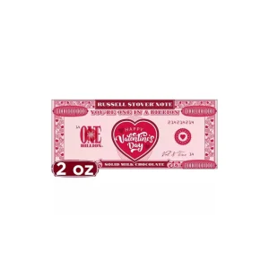 Barra de Chocolate con Leche Sólida para San Valentín - Russell Stover