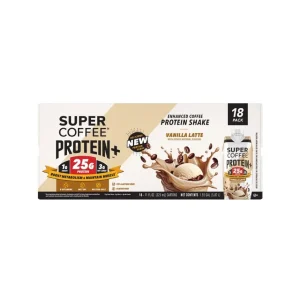 Batido de Café Proteico Super Coffee Protein+ Vainilla Latte 25 g Paquete 18