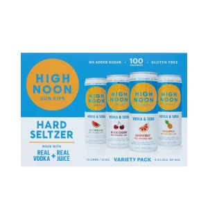 Bebida Hard Seltzer High Noon 12 pack