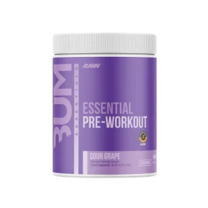 Pre Entrenamiento Raw Nutrition Essentials Polvo Uva Agria 20 Porciones
