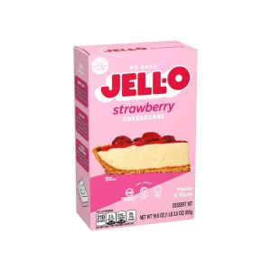 Jell-O No Bake Strawberry Cheesecake 555gr