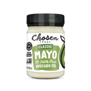 Chosen Foods Mayonesa clásica a base de aceite de aguacate 100 % puro 355ML