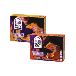 Taco Bell conchas de taco de sabor sazonadados, 12 unidades