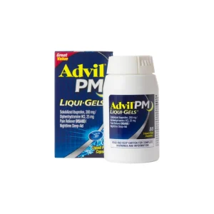 Advil PM Liqui-Gels ibuprofeno, cápsulas líquidas, 80 unidades