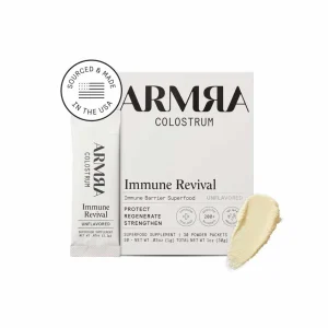 ARMRA calostro bovino en polvo salud intestinal 30 unidades