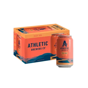 Athletic Brewing Co Cerveza Artesanal sin Alcohol Hazy IPA 6 pack