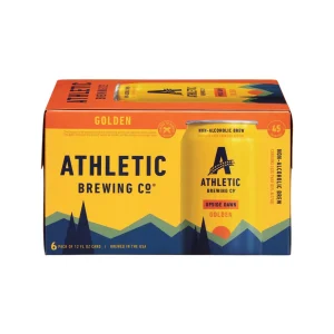 Athletic Brewing Co Cerveza Artesanal sin Alcohol Golden 6 pack