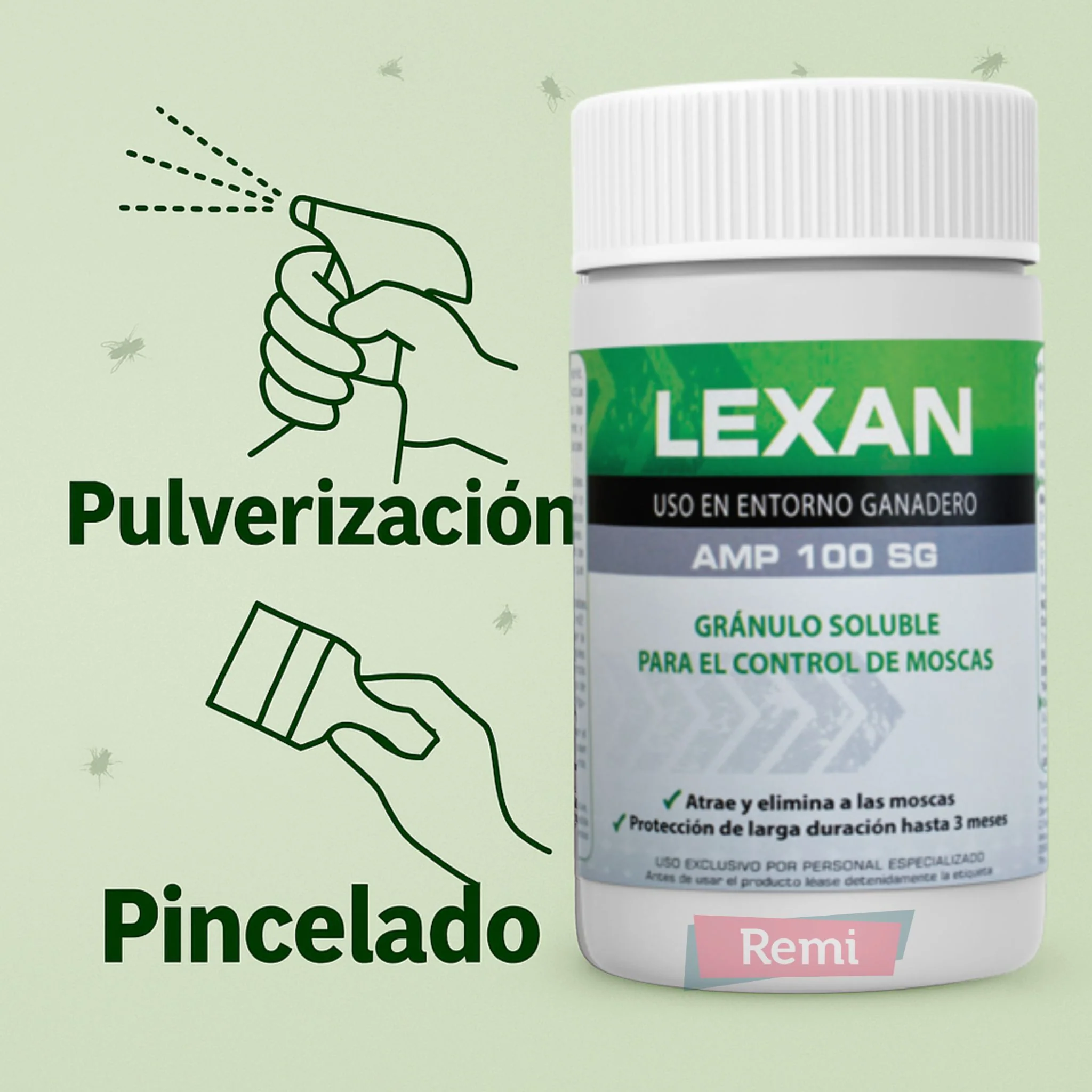 Cebo mosquicida granulado - Lexan AMP 100 SG - Imagen 5