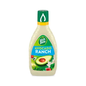 Aderezo ranchero de aguacate Wish-Bone, 444ml