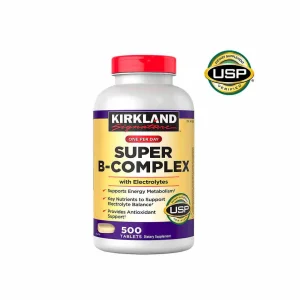 Kirkland Super B-Complex con electrolitos, 500 tabletas