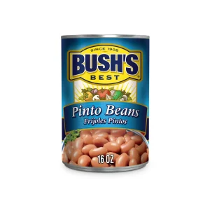 Bush's Pinto Beans, frijoles enlatados 16oz