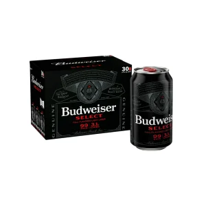 Budweiser Select Cerveza Ligera, 30 pack