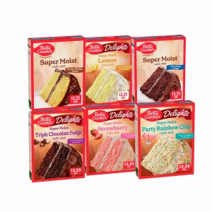 Harinas Betty Crocker para pastel 375gr (variedad)