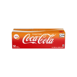 Coca-Cola orange cream 12 pack