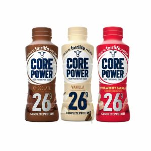 Batido de proteína Core Power con 26 g de proteína de fairlife Leche, 414ml