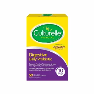 Culturelle Suplemento probiótico diario de salud digestiva, 50 unidades