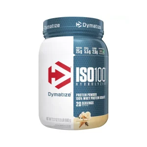 Dymatize Proteína Hidrolizada en Polvo ISO100, 600gr (sabor a elegir)