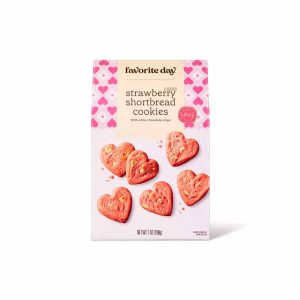 Favorite Day Galletas mantequilla con fresas y chips de chocolate blanco 198gr