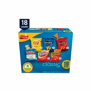 Frito-Lay Classic Mix Snacks Paquete variado, 18 unidades de 28gr