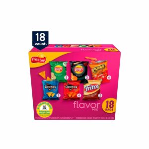 Frito-Lay Flavor Mix Snacks Paquete variado, 18 unidades de 28gr