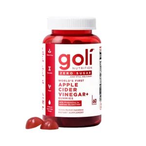 Gomitas Goli Vinagre de Manzana Sin Azúcar 60 Pzas