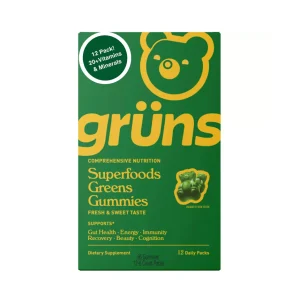 Superalimentos Grüns para adultos Bajas en Azúcar 96 gomitas