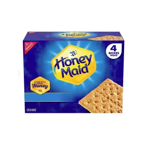 Galletas Honey Graham con miel Maid,4 pack