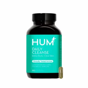 HUM Nutrition Limpieza diaria para piel y cuerpo 60 cápsulas
