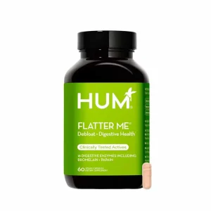 HUM Nutrition Flatter Me Enzimas digestivas 60 cápsulas