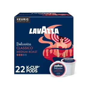 Cápsulas Lavazza K-Cup Dolcevita Classico 22 pzas