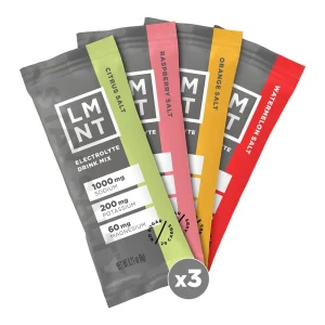 Electrolitos sin azúcar LMNT 12 sobres diferentes sabores