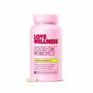 Love Wellness Probióticos Good Girl para la salud vaginal y del tracto urinario 30 cápsulas