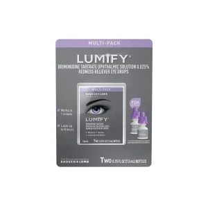 Gotas para ojos Lumify reduce el enrojecimiento 7.5ml, 2 pack