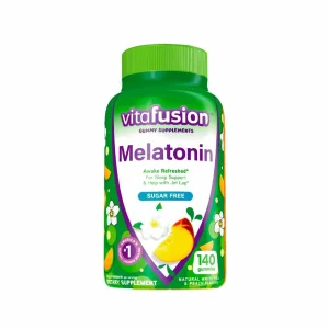 Vitafusion Gomitas melatonina 3mg sin azúcar 140 unidades
