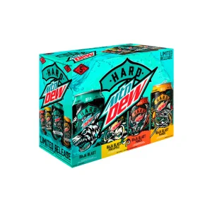 Bebida Mountain Dew Hard Baja blast Paquete de 12 Latas