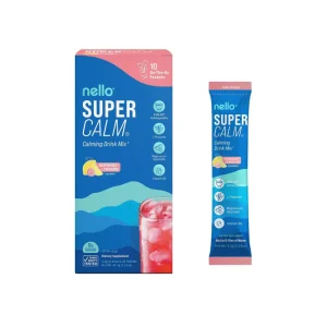 Suplemento en Polvo Nello Supercalm sabor Limonada de Frambuesa, 10 sobres