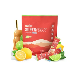 Bebida Nello SuperFocus Sabor Mojito Enfoque y Energía 20 Sobres Sin Azúcar